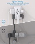 HANYCONY Multi Plug Outlet with Night Light & USB