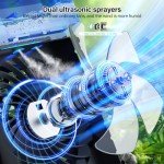 LEAEYFE Portable Air Conditioner with Color Lights