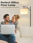 Adjustable 60" Floor Lamp with 3 Color Temperatures
