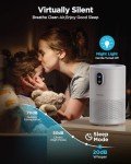 MOOKA Large Room Air Purifier with True HEPA