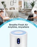 MOOKA Large Room Air Purifier with True HEPA