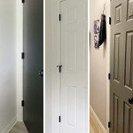 30 Pack Matte Black 3.5 Inch Door Hinges