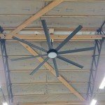 64-Inch Industrial Ceiling Fan with Light & Remote