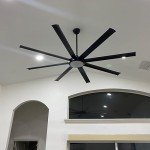 64-Inch Industrial Ceiling Fan with Light & Remote
