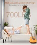 Cozy 69" Small Sofa with 2 Pillows