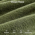 Ovivios 104" Cloud L-Shape Sectional Sofa - Green