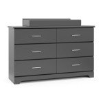 Brookside 6 Drawer Double Dresser for Kids