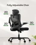 Marsail Ergonomic Office Chair with Lumbar Support