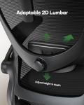 Marsail Ergonomic Office Chair with Lumbar Support