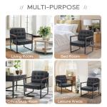 Set of 2 Mid Century Modern Accent Chairs