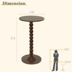 Fultyle Round Side Table – Modern Accent Table