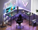 L-Shaped Gaming Desk for Home Office, 51
