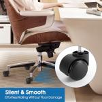 Heavy Duty Office Chair Wheels Set of 5