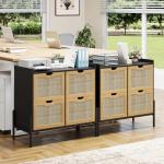 Lateral 4 Drawer File Cabinet for Home Office