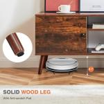 Modern Mid-Century TV Stand with Storage Cabinets