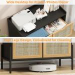 Lateral 4 Drawer File Cabinet for Home Office