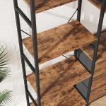 Triple Bookshelf with 3 Drawers & 10 Displays