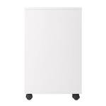 Winsome Halifax 3-Section Mobile Storage Cabinet, White