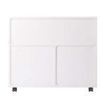 Winsome Halifax 3-Section Mobile Storage Cabinet, White