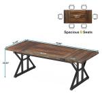 Tribesigns 70.8-Inch Modern Executive Office Desk