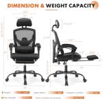 Ergonomic High-Back Mesh Office Desk Chair