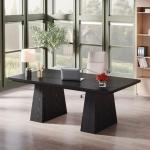 Tribesigns 63-Inch Modern Executive Office Desk
