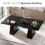 Tribesigns 63-Inch Modern Executive Office Desk