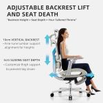Ergonomic Office Massage Chair with Footrest: 4D Headrest & 5D Armrests, Lumbar Support, Big and Tall Mesh Chair 400LBS for Computer Home Office Desk, Reclining Swivel Rolling Chairs (Gray)