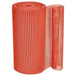 Smart Design Classic Grip Shelf Liner - 12 Inch x 10 Feet - Non Adhesive - Coral Orange