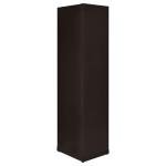 Coaster Home Furnishings - Alder - Engineered Wood - 6-Shelf Tall Corner Bookcase with Leveling Glides, Modern Design, Transitional Style - Living Room and Home Office - 71-Inch - Cappuccino - 800270