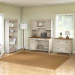 Bush Furniture Fairview 2 Drawer Lateral File Cabinet, Home Office Storage for Letter, Legal, and A4-Size Documents, 32W, Antique White