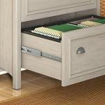 Bush Furniture Fairview 2 Drawer Lateral File Cabinet, Home Office Storage for Letter, Legal, and A4-Size Documents, 32W, Antique White