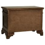 Coaster Home Furnishings - Hartshill - Oak Veneer & Wood - 5-Drawer File Cabinet with Felt-Lined Top Drawers and Bronze Hardware - Home Office - Burnished Oak - 881284