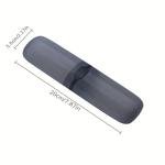 Stainless Steel Toothbrush Holder Bathroom Accessories Tool Toothpaste Makeup Brush Storage Rack Home Decoration Brush Holder