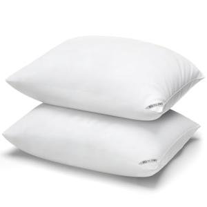 Luxury Hotel Pillows for Sleeping 2 Pack,Bed Pillows Standard Size Set of 2,Down Alternative Filling,Pillows for Back,Stomach and Side Sleepers