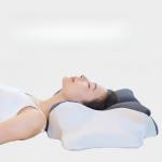 Butterfly Shape Slow Rebound Memory Foam Sleeping Pillow Comfortable Neck Support Cervical Orthopedic Massage Neck Pillow​