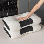1/2/4 Pcs Bedding Sleep Pillow Neck Pillow with Elasticity and Non Collapse Soft Neck Protection Sleeping Pillow Neck comfort
