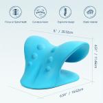 Eva Neck And Shoulder Relaxer, C-Shape Cervical Traction Device, Relax Spine Alignment, Chiropractic Pillow Stretcher Massager