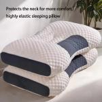 1/2/4 Pcs Bedding Sleep Pillow Neck Pillow with Elasticity and Non Collapse Soft Neck Protection Sleeping Pillow Neck comfort