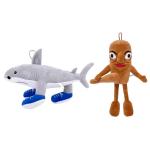 Tralalelo Tralala Plush Tungtungtung Italian Brainrot Al Tralalero Tralala Plush Doll Stuffed Soft Pillow Custom Toys