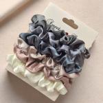 6/3pcs Multi Color Set Fashion Women's Small Intestine Hair Circles Release Shaping Tool Accessories