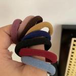 50PCS/Set New Women Girls Candy Colors Nylon Basic Scrunchie Hair Tie Ponytail Hold Hair Rubber Bands Fashion Hair Accessories