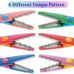 Mr. Pen Craft Scissors - Decorative Edge, 6 Pack, Zig Zag, Scrapbooking, Fancy, Pattern, Design