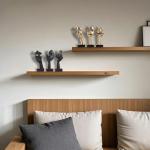 oliruim 3 Pcs Thinker Small Statue Set - Black Gold Abstract Art Figurines Home Living Room Aesthetic Decor Floating Shelf Coffee Table Office Desk Bathroom Counter Decor (3 Pcs Gold, 6")