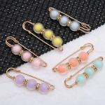 12 Pieces Pearl Brooch Pins, Decorative Pins for Clothing Pants Dresses Jeans Shawl Cardigan Shirt,Women Brooch Pins Sweater Shawl Clips,Safety Pin Sweater Shawl Pins for Women Girls