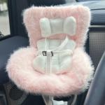 Car Doll Safety Seat for 17cm Labubu Cartoon Chair Model for Labubu Car Seat Outlet Decor for Labubu Doll Car Interior Styling