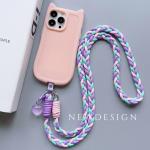 Creative Cartoon Universal Phone Lanyard - Long Crossbody Rope with Cartoon Decorative Pendant, Accessory