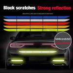 1 set Reflective Warning Safety Tape - Car Trunk Anti-Collision, Add Protection For Your Vehicle Auto Decor Decals Accessories