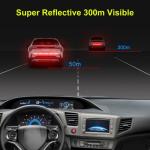 1 set Reflective Warning Safety Tape - Car Trunk Anti-Collision, Add Protection For Your Vehicle Auto Decor Decals Accessories