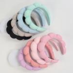 3Pcs Set Washing and Hair Accessories for Women Washing and Bathing Cloud Sponge Hair Bands Makeup and Makeup Removal Headbands